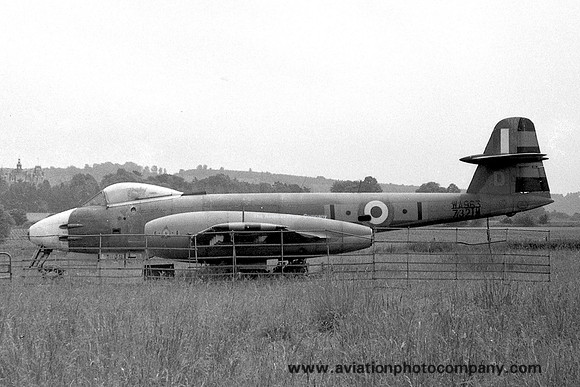 RAF 1 SoTT Gloster Meteor F.8 7321M/WA963 (1958)