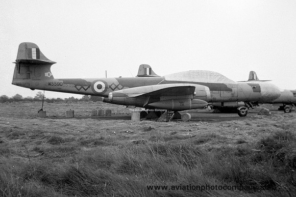 RAF 12 MU Gloster Meteor NF.1 WS590/C