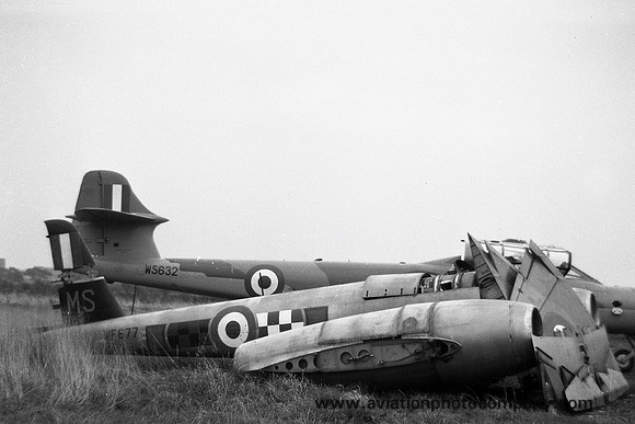 RAF Gloster Meteor F.8 WF677