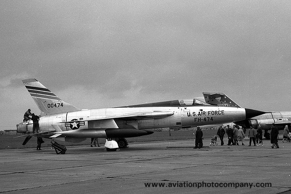 USAF 49 TFW Republic F-105D Thunderchief 60-0474 (1962)