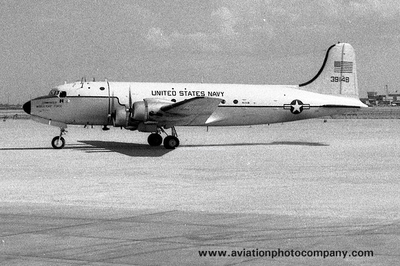US Navy Commander Middle East Force Douglas VC-54Q Skymaster 39148 (1962)