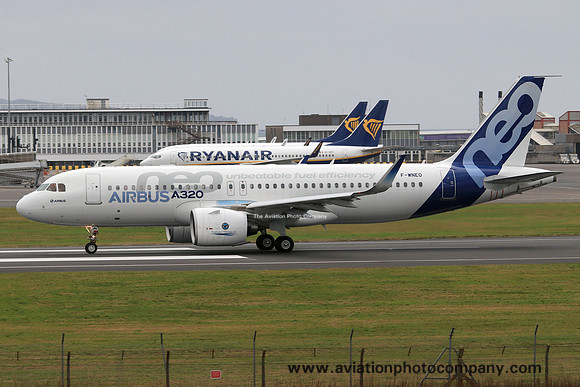 Airbus A320-271N F-WNEO at Prestwick (2019)