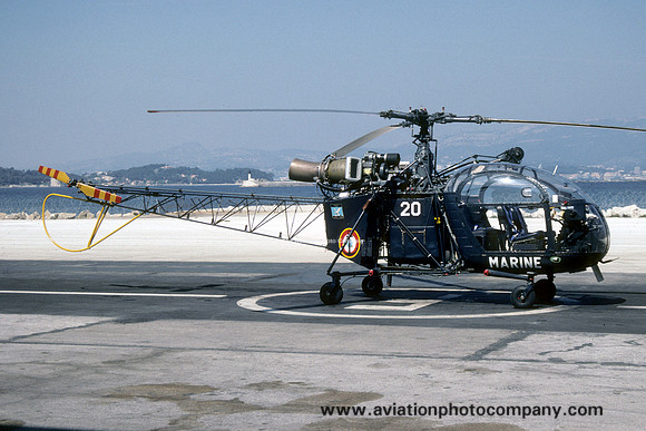 French Navy 23S Sud Alouette II 20 (1994)