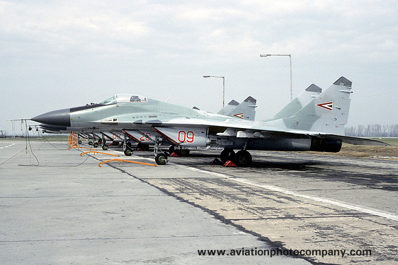 Hungarian Air Force Mikoyan MiG-29 09 (1994)