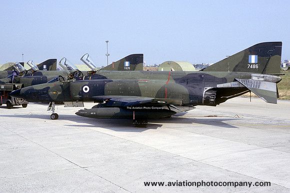 Greek Air Force 348 Mira McDonnell RF-4E Phantom 7486 (1994)