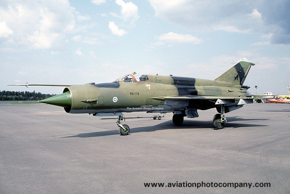 Finnish Air Force HavLLv 31 Mikoyan MiG-21bis MG-119 (1991)