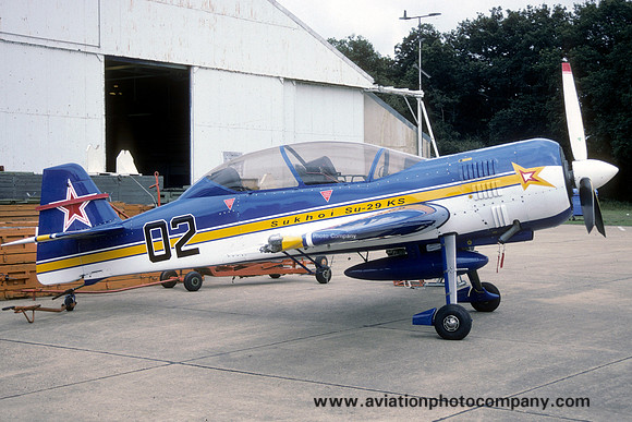 Russian Air Force Sukhoi Su-29KS 02 (1994)