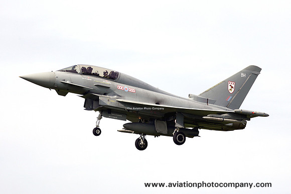 RAF 29 Squadron BAE Typhoon T.1 ZJ809/BH (2007)