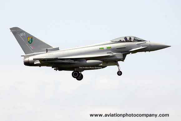 RAF 3 Squadron BAE Typhoon F.2 ZJ936/QO-S (2007)