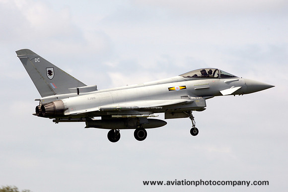 RAF 11 Squadron BAE Typhoon F.2 ZJ919/DC (2007)