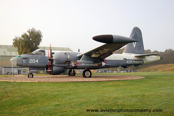 Dutch Navy Lockheed SP-2H Neptune 204/V displayed at Cosford (2007)
