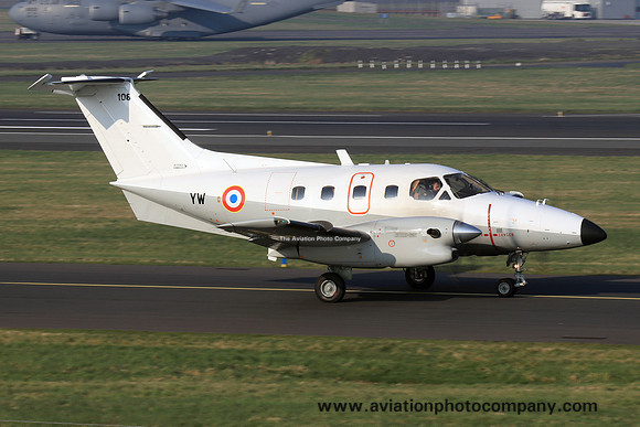 French Air Force Embraer Xingu 106/YW at Prestwick (2019)