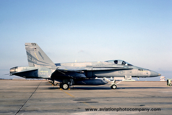 US Navy VFA-147 McDonnell Douglas F/A-18C Hornet 164033/NG-403 (1992)