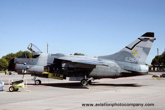 USAF New Mexico ANG 188 TFS LTV A-7D Corsair 72-0218 (1992)