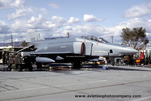USAF Nevada ANG 192 RS McDonnell RF-4C Phantom 65-0832 (1992)