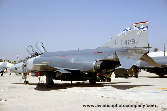 USAF California ANG 196 RS McDonnell RF-4C Phantom 67-0429 (1992)