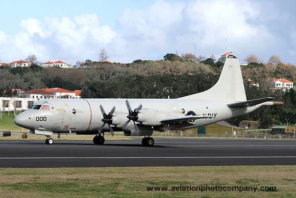 US Navy Lockheed P-3C Orion 163000 at Lajes (2009)