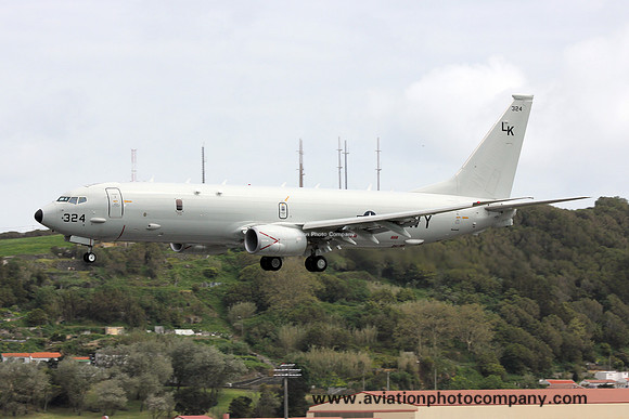 US Navy VP-26 Boeing P-8A Poseidon 169324/LK at Lajes (2019)