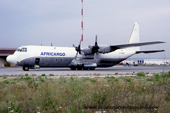 Africargo Lockheed L-100-30 Hercules F-GDAQ (1987)