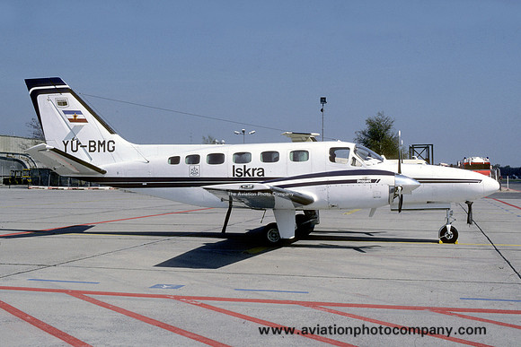 Iskra Cessna 441 Conquest II YU-BMG (1987)