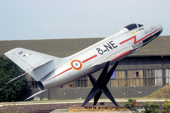 French Air Force Dassault Mystere 4A 120/8-NE displayed Cazaux (1994)