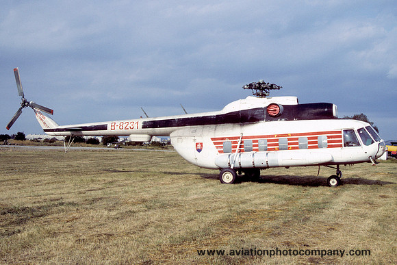 Slovak Border Police Mi-8PS B-8231 (1994)