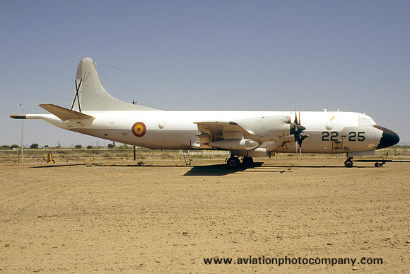 Spanish Air Force Lockheed P-3A Orion P.3-6/22-25 (1994)