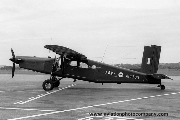 Australian Army Pilatus PC-6/B2-H4 Porter A14-703 (1977)