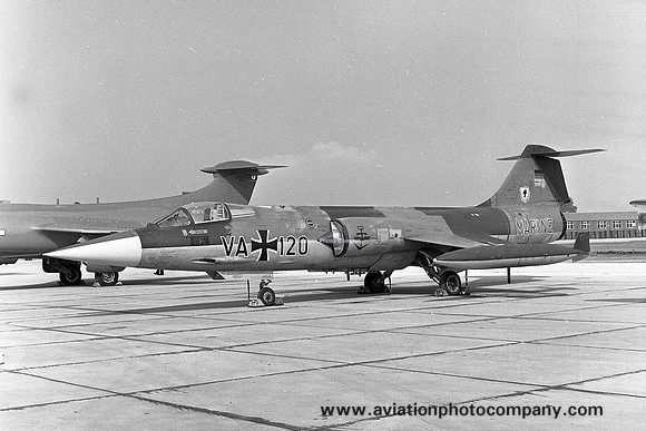 German Navy MFG1 Lockheed F-104G Starfigther VA+120 (1967)