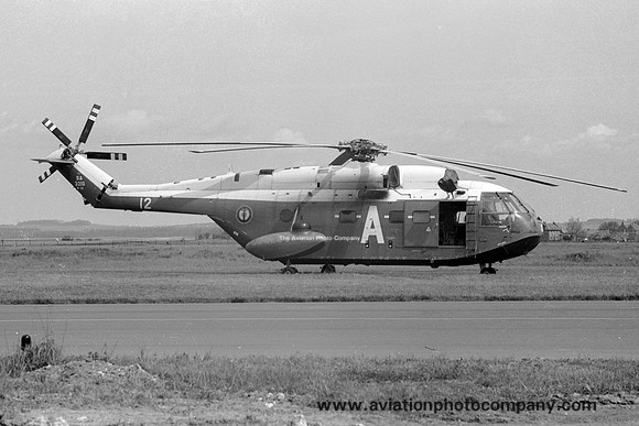 French Navy 32F Sud SA.321G Frelon 112/A (1973)