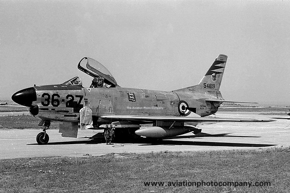 Italian Air Force 36 Stormo North American F-86K Sabre 54819/36-27 (1970)