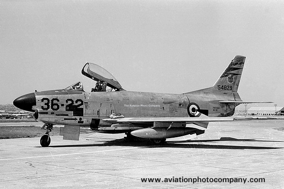 Italian Air Force 36 Stormo North American F-86K Sabre 54829/36-22 (1970)