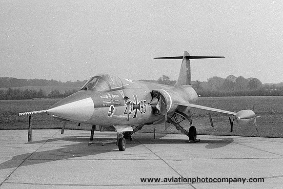 German Air Force AKG51 Lockheed/Fokker RF-104G Starfighter 23+95 (1970)