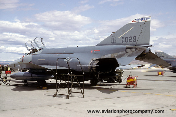 USAF Nevada ANG 192 RS McDonnell RF-4C Phantom 64-1029 (1992)