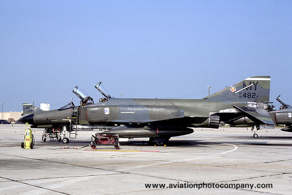 USAF 347 TFW 69 TFS McDonnell F-4E Phantom 68-0482/MY (1984)