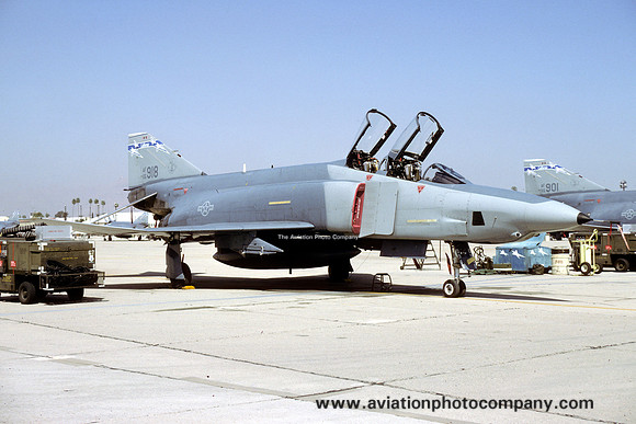 USAF California ANG 196 RS McDonnell RF-4C Phantom 65-0918 (1992)