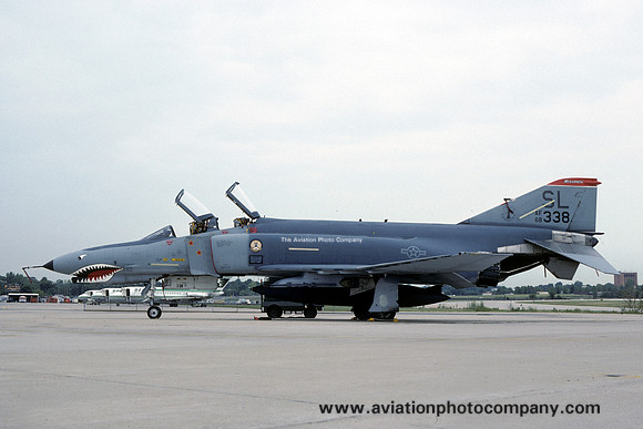 USAF Missouri ANG 110 TFS McDonnell F-4E Phantom 68-0388/SL (1987)