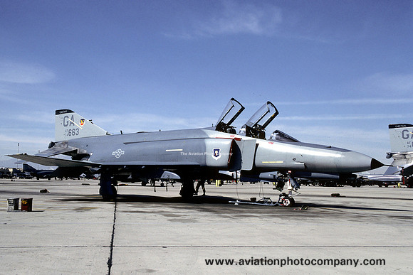 USAF 35 TFW 21 TFTS McDonnell F-4E Phantom 74-0663/GA (1990)
