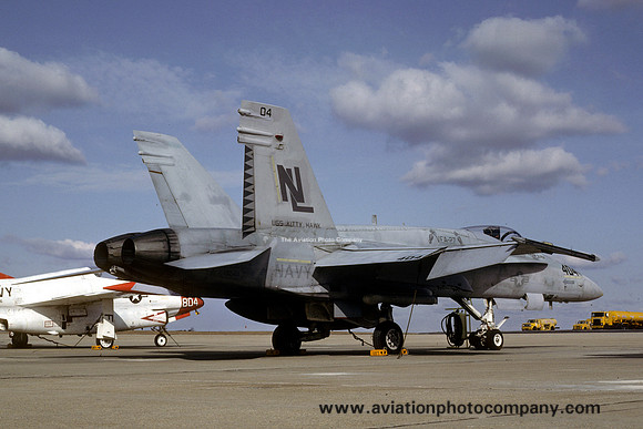 US Navy VFA-127 McDonnell Douglas F/A-18A Hornet 162411/NL-404 (1992)