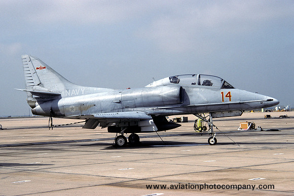 US Navy VF-126 Douglas TA-4J Skyhawk 154632/NJ-614 (1992)