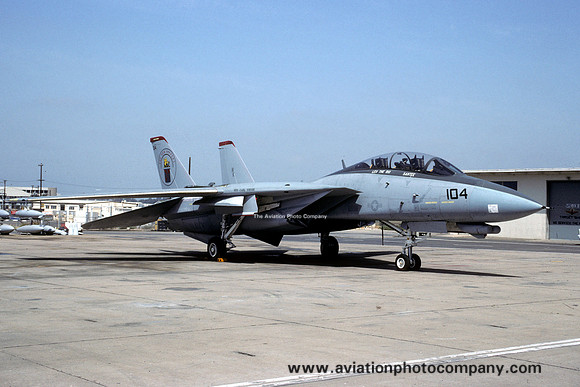 US Navy VF-11 Grumman F-14A Tomcat 164347/104 (1992)