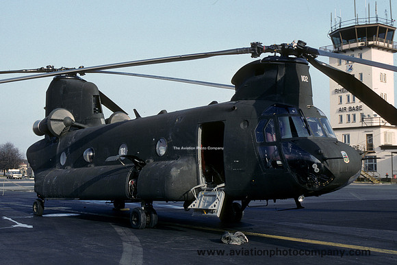 US Army E/502 Avn Vertol CH-47D Chinook 88-0102 (1992)