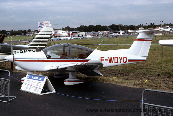 Robin R.3000/120 F-WDYQ at the Farnborough Air Show (1984)