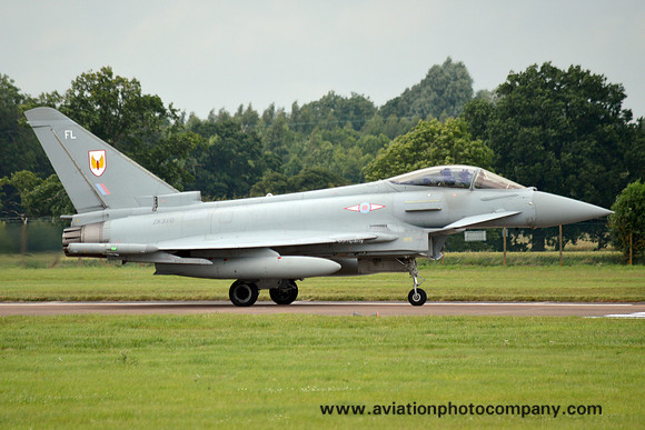 RAF 1 Squadron BAE Typhoon FGR.4 ZK310/FL at RIAT Fairford (2016)