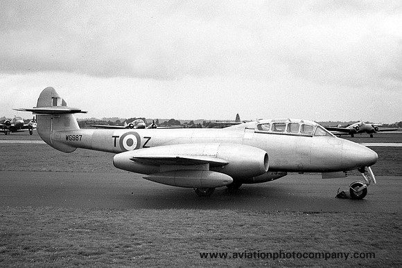 RAF Gloster Meteor T.7 WG987 (1956)