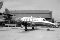 Pacific Coast Airlines Handley Page Jetstream 1 N2212 stored at Santa Barbara (1984)
