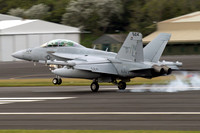US Navy VAQ-135 Boeing EA-18G Growler 166944/NL-524 at Lajes (2012)