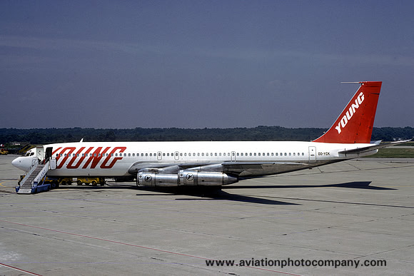 Young Air Cargo Boeing 707-338C OO-YCK