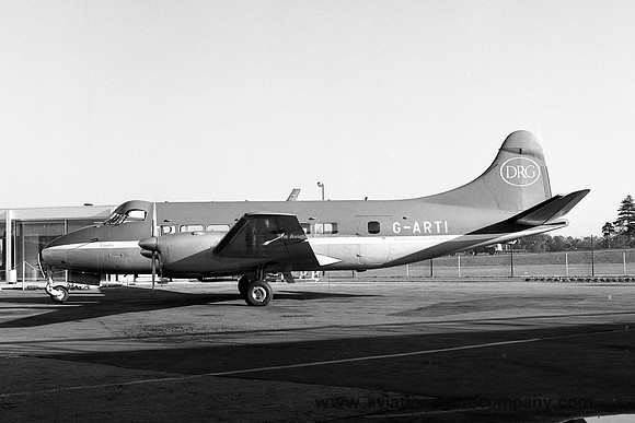 Dickinson Robinson Group De Havilland Heron 2 G-ARTI (1969)