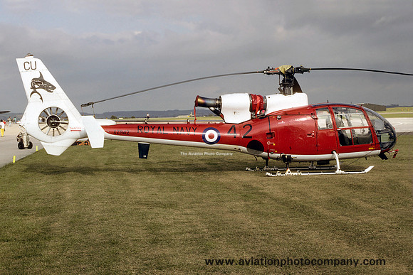 Royal Navy 705 Squadron Westland Gazelle HT.2 XZ942 at the RNAS Yeovilton Air Day (1994)